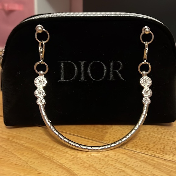 Dior Black Pouch with Double Zipper - Picture 6 of 9